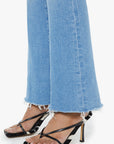The Little Weekender Fray Satisfy Your Cravings Denim - Flare & Wide Leg Mother