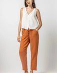 Straight Leg Gauze Pant Sienna Pants - Trousers Lilla P