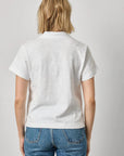 Vintage Short Sleeve Polo White Tops - Tees Lilla P