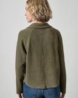 Raglan Polo Olive Top - Polo Lilla P