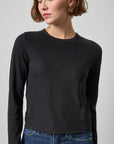 Vintage Bias Tee Black