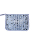 Beau Bandana Pouch Light Blue