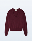 Cashmere Scoop Sweater Sangria