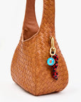 Petit Bando Medium Woven Diagonal Natural Hobo & Shoulder Clare V.