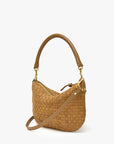 Petit Moyen Messenger Woven Checker Sequoia Hobo & Shoulder Clare V.