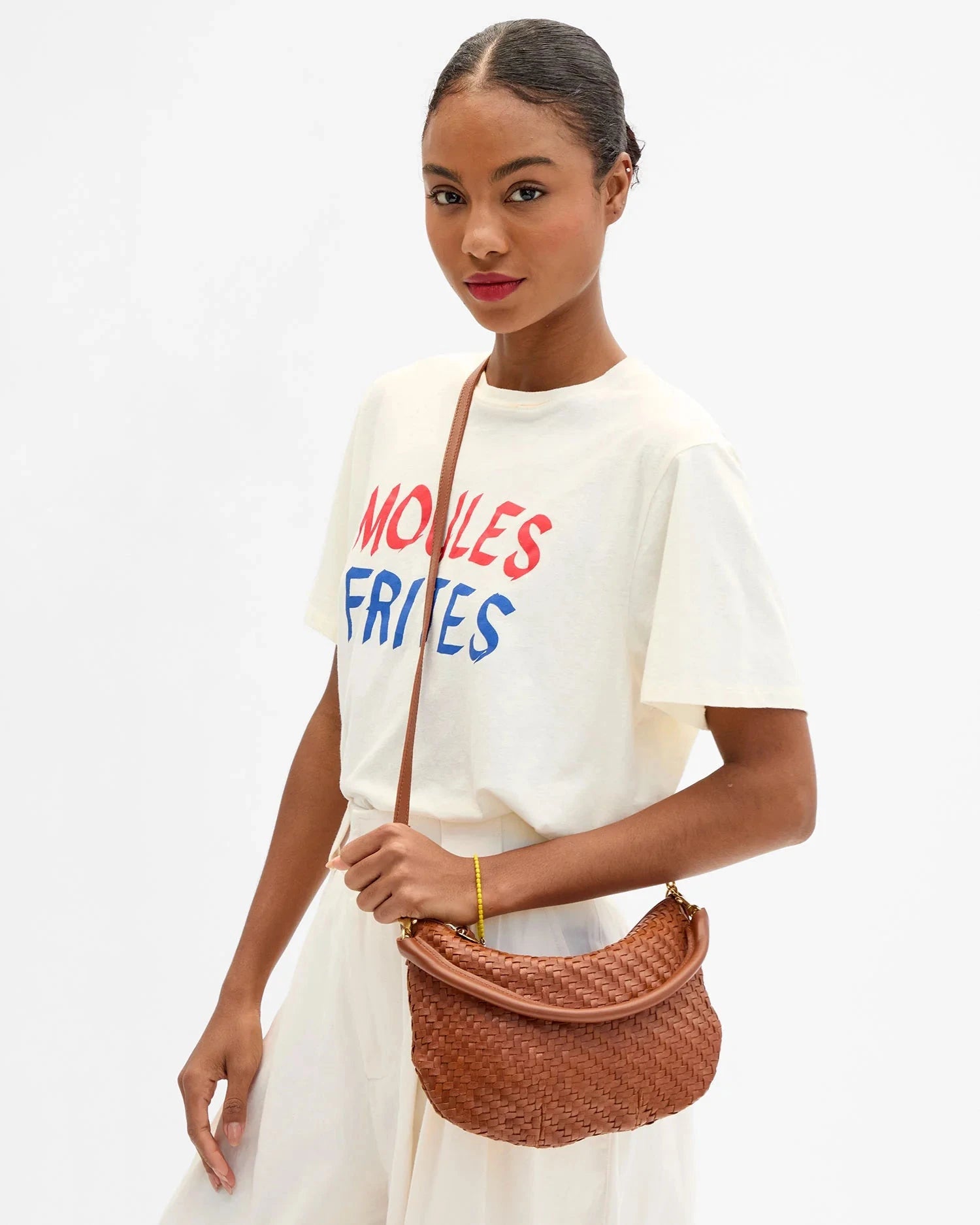 Petit Moyen Medium Woven Zig Zag Hazelnut – Peter Kate