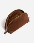 Half Moon Pouch Espresso Cosmetic Stoney Clover Lane