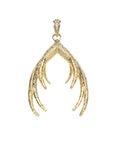 Protect Guardian Antler Pendant 18-20" Delicate Adjustable Chain Necklaces Jane Win