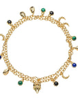 Protect Double Wrap Charm Necklace