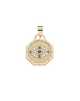 Protect Evil Eye Petite Embellished Pendant 16-18" Classic Rolo Necklaces Jane Win