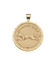 Protect Fox Original Pendant Coin 18" Grande Rolo Necklaces Jane Win