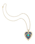 Protect Queen of Heart Pendant 16-18" Classic Rolo Necklaces Jane Win