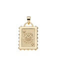 Protect Queen of Spades Card Pendant 16-18" Written in the Stars Chain (White) Necklaces Jane Win