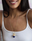 JW x LA VIE Hope Lapis Acorn Pendant Necklaces Jane Win