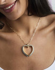 JW x LA VIE Love Open Your Heart Pendant Necklaces Jane Win
