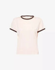 The Ringer Baby Tee Light Pastel Pink Tops - Tees Frame