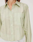 Ramy Top Leon Stripe Tops - Button Down Rails