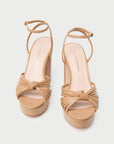 Rivka Leather Knot Platform Sandal Dune Sandals - Heeled Sandals Loeffler Randall