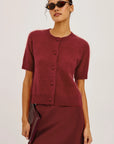 Roman Sweater Crimson