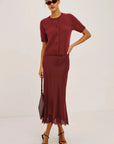 Roman Sweater Crimson Sweater - Cardigans Rails