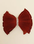 Houston Bow Hair Clip Red Multi Beauty & Hair Mignonne Gavigan