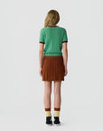 Rib Ringer Tee Highland/Fig Sweater - Crewneck Guest in Residence