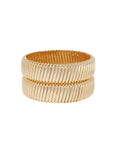 The Rolling Bracelet Gold Duo Bracelets Roxanne Assoulin