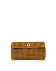 Anchor Clutch Raffia Gold Clutch Veronica Beard