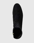 Sabrina Low Ankle Suede Boot Black Boots - Booties Aquatalia