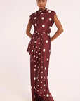 Halo Top Polka Dots Tops - Blouses Misa