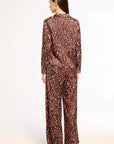 Celine Top Firefly Brown Tops - Button Down Misa
