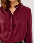 Sien Top Garnet Tops - Blouses Rails