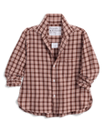 Silvio Untuckable Button Down Pumpkin Multi Stripe Tops - Button Down Frank & Eileen