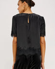 Sonora Top Black Tops - Blouses Rails