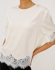 Sonora Top Ivory Tops - Blouses Rails