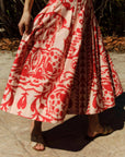 Ingrid Dress Faraway Print Poppy Dresses - Midi Cartolina