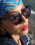 Aster Check Mate Sunglasses Sardine