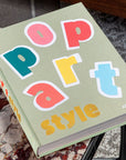 Pop Art Style Book Home Decor - Books Assouline