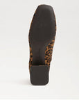 Paige Ankle Bootie Leopard Brahma Hair Leather Boots - Booties Sam Edelman