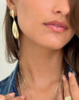 Dru Earrings Gold Earrings Jennifer Zeuner