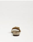 Bambi Slide Sandal Gold Raffia Sandals - Flat Sandals Sam Edelman