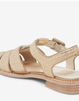 Holis Raffia Light Gold Sandals - Flat Sandals Dolce Vita
