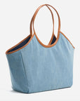 Denim Scoop Tote Tote & Satchel Stoney Clover Lane