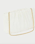 Brit Flat Pleated Clutch Pearl Clutch Loeffler Randall