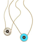 Dina Necklace Turquoise/Black Onyx Necklaces Jennifer Zeuner