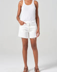 Parker Long Short Panna Cotta Shorts Agolde