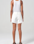 Parker Long Short Panna Cotta Shorts Agolde