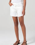 Parker Long Short Panna Cotta Shorts Agolde