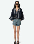 Tigy Blouse Encre Tops - Blouses Zadig & Voltaire