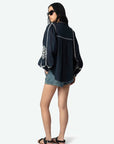 Tigy Blouse Encre Tops - Blouses Zadig & Voltaire